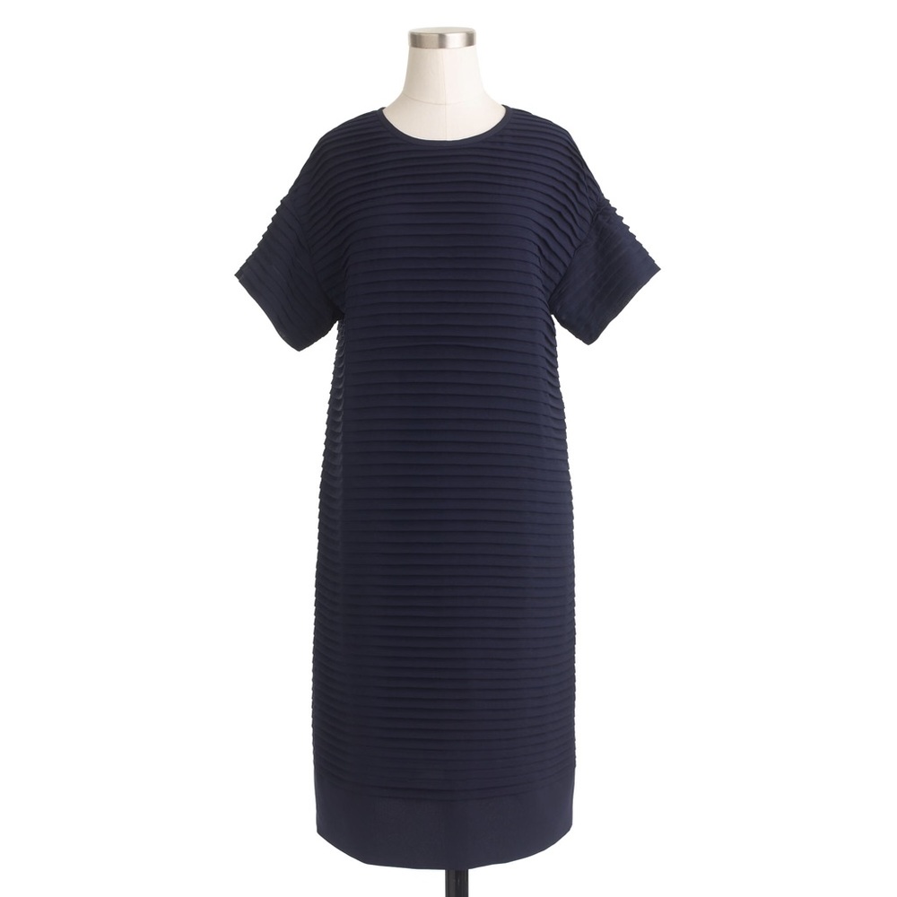 COPY - J.Crew Pleated Chiffon Shift Dress